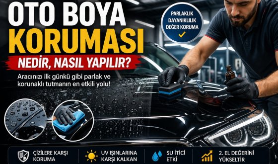Aracınızı İlk Günkü Gibi Tutmanın Sırrı Boya Koruma Detayları