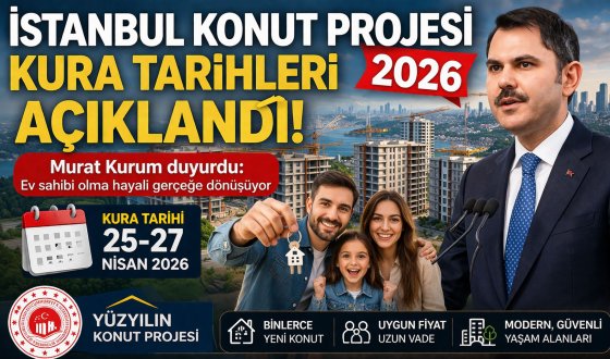 İstanbul’da Yüzyılın Konut Projesi Kura Tarihleri Açıklandı 2026 Detayları