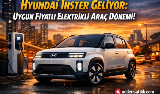 Şehir İçin Devrim: Hyundai Inster’ın Tüm Özellikleri Ortaya Çıktı!