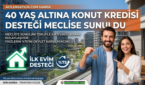 Gençler İçin İlk Ev Müjdesi Faizlerin Yüzde 75’ini Devlet Karşılayacak