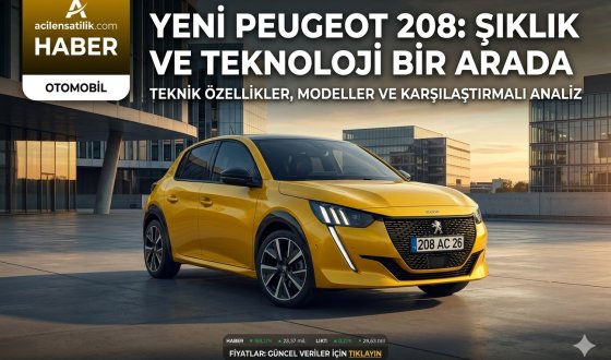Elektrikli mi Benzinli mi? Yeni Peugeot 208 Hakkında Bilmeniz Gereken Her Şey