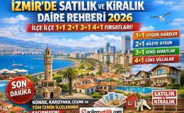 2026 İzmir Konut Rehberi Satılık ve Kiralık Dairelerde En Çok Aranan Bölgeler