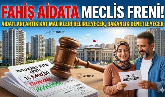 Aidatlara "Yeniden Değerleme Oranı" Sınırı Geliyor: Yönetici Tek Başına Zam Yapamayacak