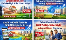 Emlak Ofislerine Özel Hızlı Satış Sistemiyle Acilensatilik.com Öne Çıkıyor
