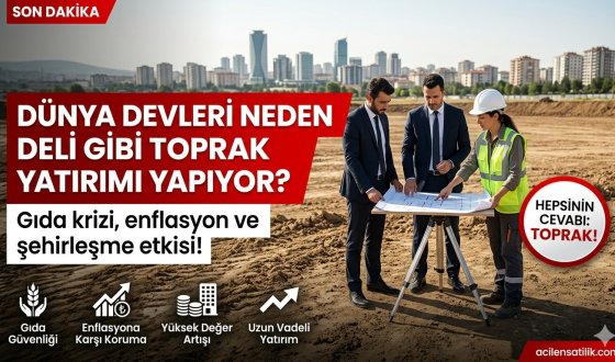 Toprak Altından Değerli Hale Geldi: Yatırımcılar Neden Arsa Alıyor?