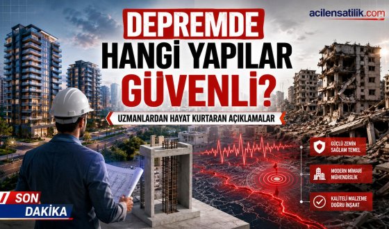 Depremde En Güvenli Yapılar Hangileri Uzmanlar Kritik Detayları Açıkladı