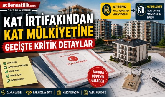 Kat İrtifakı ve Kat Mülkiyeti Arasındaki Fark Nedir?