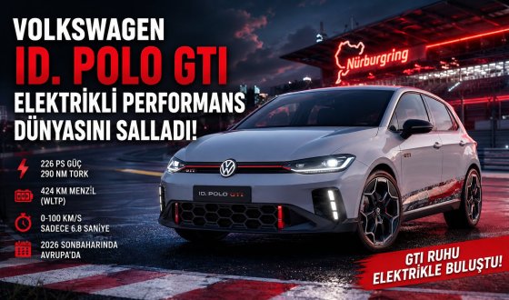 Elektrikli Volkswagen ID. Polo GTI Performans Tutkunlarını Heyecanlandırdı