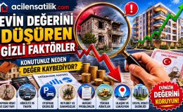 Ev Sahipleri Dikkat! Gayrimenkul Değerini Sessizce Düşüren 10 Faktör
