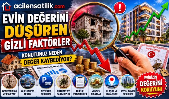 Ev Sahipleri Dikkat! Gayrimenkul Değerini Sessizce Düşüren 10 Faktör