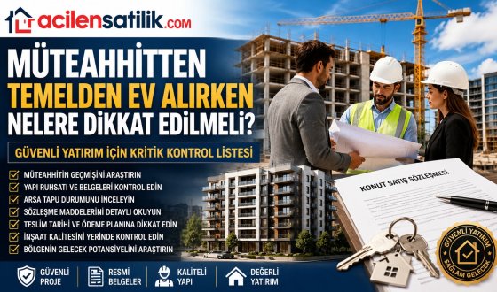 İnşaat Halindeki Evlerde Büyük Riskler ve Fırsatlar: Satın Almadan Önce Bunları Kontrol Edin