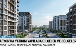 Afyon Gayrimenkul Rehberi: Yüksek Prim Potansiyeli Taşıyan Yerler