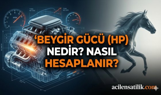 HP ve Tork Arasındaki Fark Nedir? İşte Beygir Gücü Hesaplama Rehberi