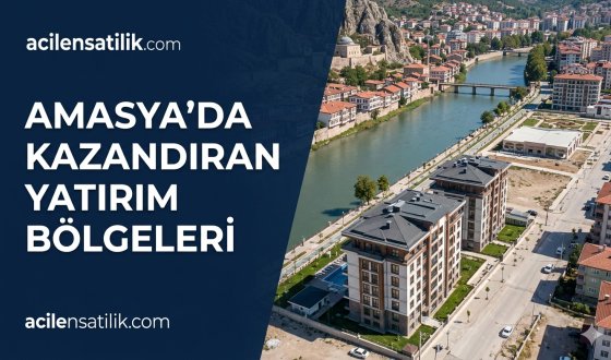 Şehzadeler Şehri Amasya'da Gayrimenkul Yatırımı: Prim Potansiyeli Yüksek Lokasyonlar