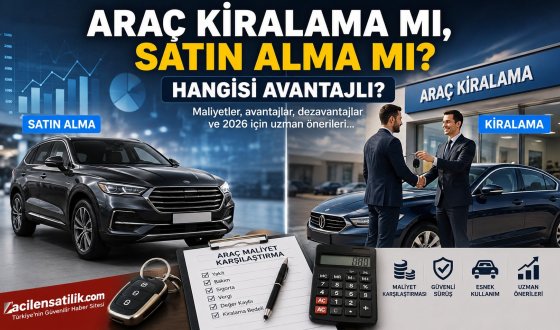 Artan Araç Fiyatları Sonrası Yeni Trend: Kiralama mı Satın Alma mı?