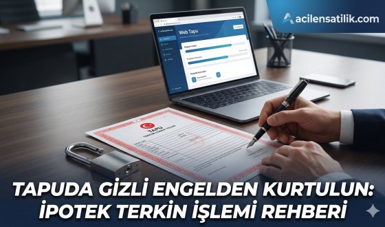 Kredi Borcu Bitti Ama İşiniz Bitmedi! Tapudan İpotek Nasıl Kaldırılır?