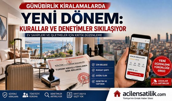Kısa Süreli Konut Kiralamalarında Yeni Yönetmelik: Cezalar ve Şartlar Netleşti
