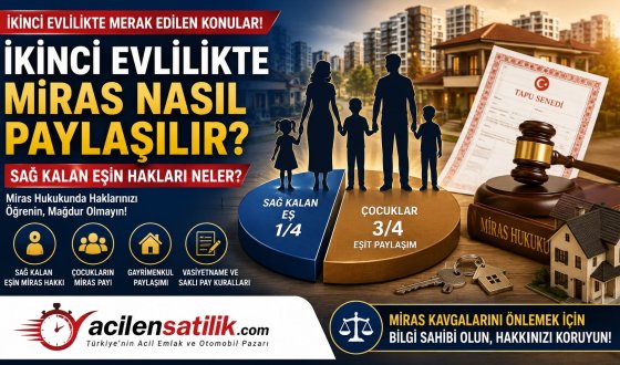 Miras Hukukunda Kritik Detay: Üvey Çocuklar ve İkinci Eşin Payı Nasıl Belirleniyor?