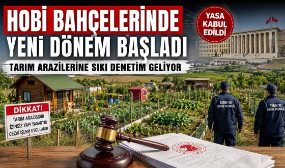 Tarım Topraklarını Koruyacak Düzenleme Yasalaştı Hobi Bahçelerinde Kritik Süreç