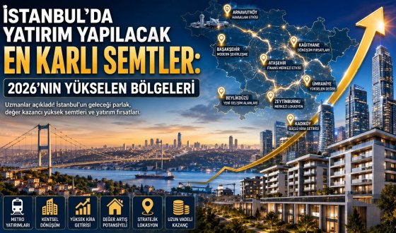 İstanbul'un Yeni Yatırım Haritası: Geleceği Parlak Semtler ve Büyük Fırsatlar