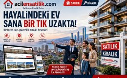 Satılık Daire ,Kiralık Daire, Kiralık Ev ve Satılık Ev İlanlarına Yoğun Talep