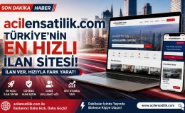 Emlaktan Vasıtaya Binlerce İlan Tek Platformda: acilensatilik.com Büyümeye Devam Ediyor