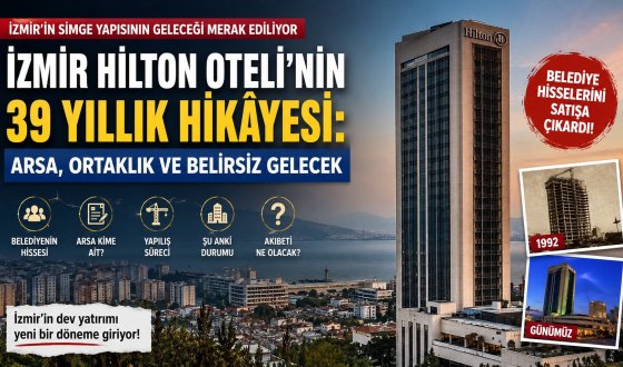 İzmir Hilton Oteli'nin 39 Yıllık Hikâyesi: Arsa, Ortaklık ve Belirsiz Gelecek