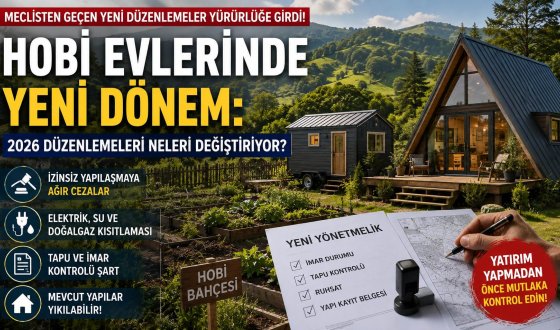 Tarım Arazilerinde Hobi Evi Dönemi Bitiyor mu? İşte Son Durum
