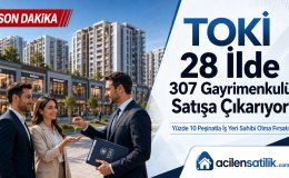 Esnafa ve Yatırımcıya Büyük Fırsat: TOKİ'den Düşük Peşinatla İş Yeri Satışı