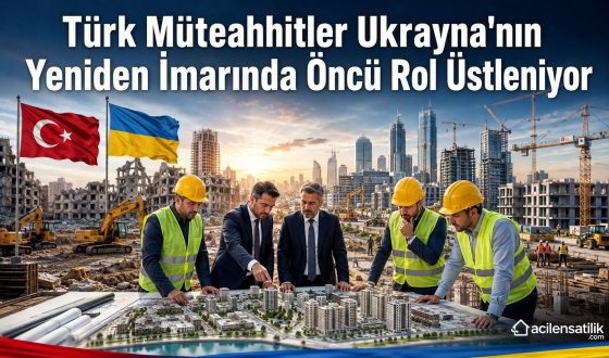 Türk İnşaat Sektörü Ukrayna'da Milyarlarca Dolarlık Fırsata Hazırlanıyor