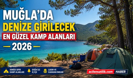Fethiye'den Datça'ya Muğla'da Kamp Yapılacak En Güzel Yerler