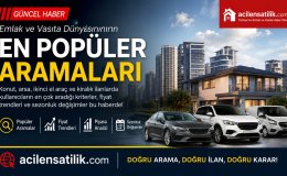 Emlak ve Vasıta Sektöründe Dijital Dönem: Kullanıcıların En Popüler Arama Tercihleri