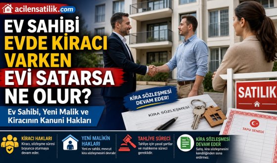 Kiracılı Ev Satışında Kim Haklı? Ev Sahibi ve Kiracının Kanuni Hakları Rehberi