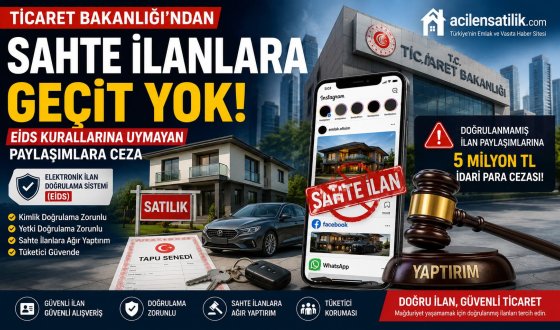 Sosyal Medyada Sahte Emlak ve Araç İlanlarına Büyük Darbe EİDS Denetimleri Hız Kazandı