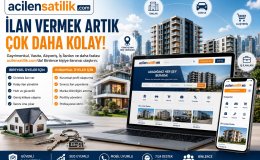 AcilenSatilik.com Türkiye'nin Yeni Nesil Emlak, Vasıta ve Alışveriş İlan Platformu