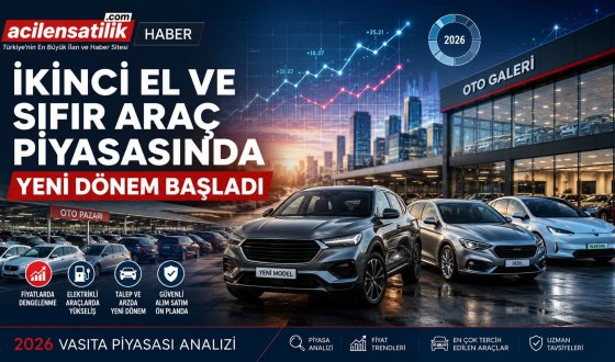 Araç Yatırımında Yeni Fırsatlar İkinci El ve Sıfır Otomobil Pazarı Hareketleniyor