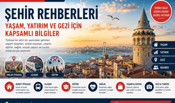 Şehir Rehberleri ile Yaşam Kalitesi, Emlak ve Sosyal Hayatı Keşfedin
