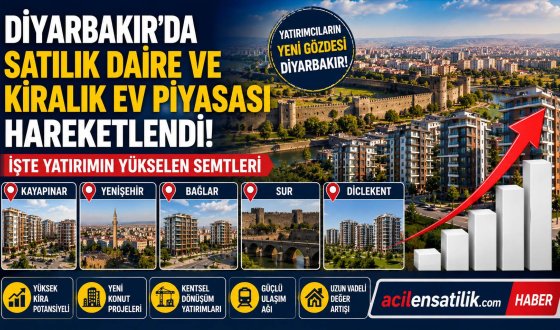 2026 Diyarbakır Emlak Rehberi: Satılık Daire, Kiralık Ev ve Yükselen Bölgeler