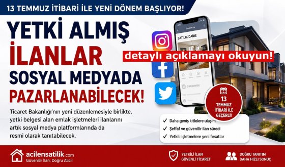 Emlak İlanlarında Sosyal Medya Dönemi İçin Geri Sayım: Düzenleme Hangi Aşamada?