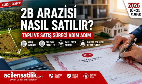 2B Arazi Alım ve Satımında Merak Edilenler: Tapu Devri Nasıl Yapılır?