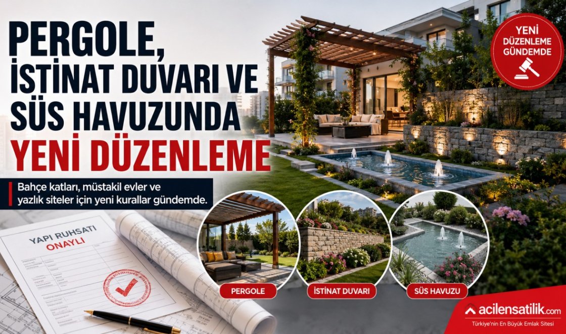 Müstakil Evlerden Yazlık Sitelere Kadar Herkesi İlgilendiriyor: Yeni İmar Düzenlemesi Yolda