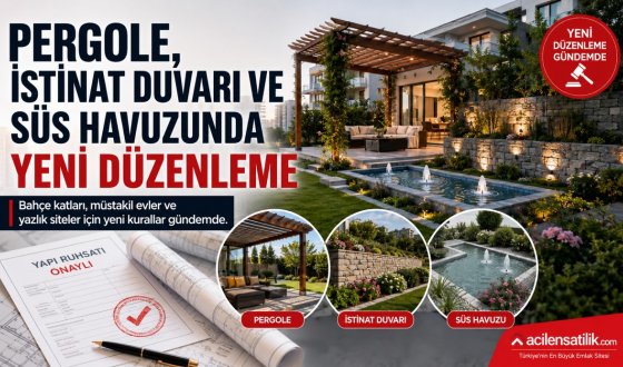 Müstakil Evlerden Yazlık Sitelere Kadar Herkesi İlgilendiriyor: Yeni İmar Düzenlemesi Yolda