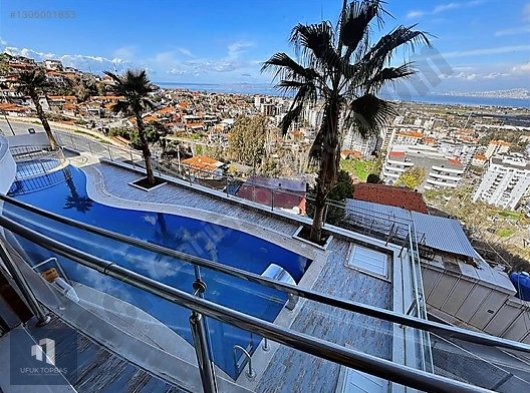 Narlıdere  Miss İzmir Residence Sitesin'de Satılık Şahane  Manzaralı, Lüks 3+1 Daire