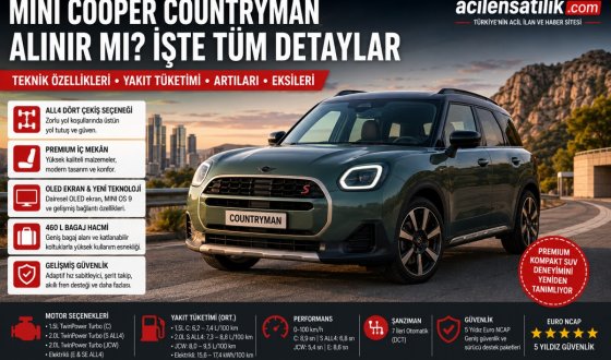 2026 MINI Cooper Countryman İncelemesi: Artıları, Eksileri ve Kullanıcı Deneyimleri