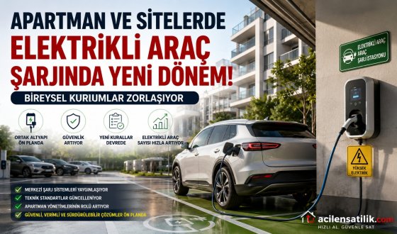 Elektrikli Araç Şarjında Ortak Alan Dönemi! Bireysel Kurulumlara Yeni Şartlar
