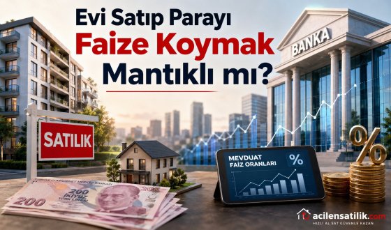 Evi Satıp Parayı Faize Koymak Mantıklı mı? Uzmanlar Artıları ve Riskleri Anlatıyor