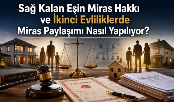İkinci Evliliklerde Miras Kime Kalır? Sağ Kalan Eş ve Çocukların Hakları Açıklandı