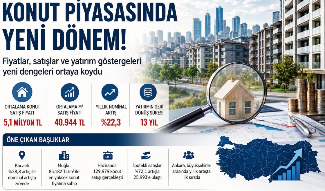 Ev Fiyatları Yükseliyor Ama Reel Değer Geriliyor! Haziran 2026 Konut Raporu Dikkat Çekti