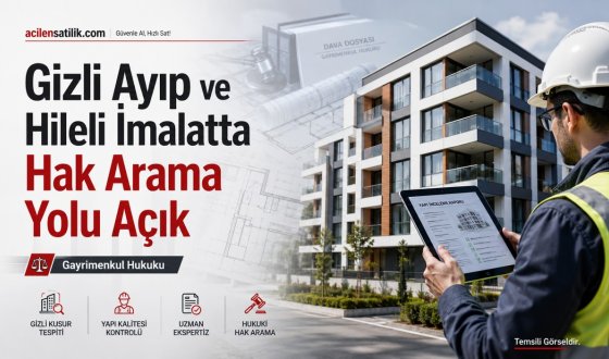Konut Satın Alanlar Dikkat! Yıllar Sonra Ortaya Çıkan Gizli Kusurlar İçin Hak Arama Yolu Açık