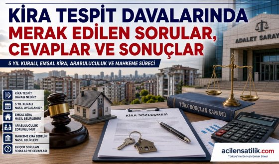 Kira Tespit Davalarında Sık Sorulan Sorular ve Güncel Hukuki Cevaplar